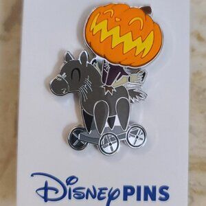 Disney Parks Headless Horseman on Toy Horse Pin - NEW